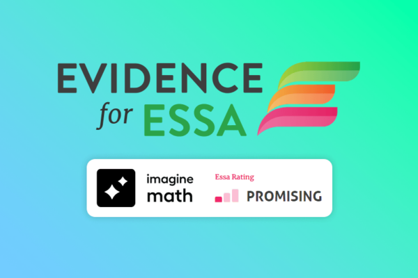 Evidence for ESSA Has Ranked Imagine Math as “Promising”