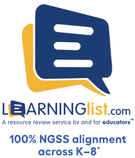Learning List 100% NGSS alignment across K–8