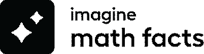 Title: Logo Imagine Math Facts - Description: Logo Imagine Math Facts