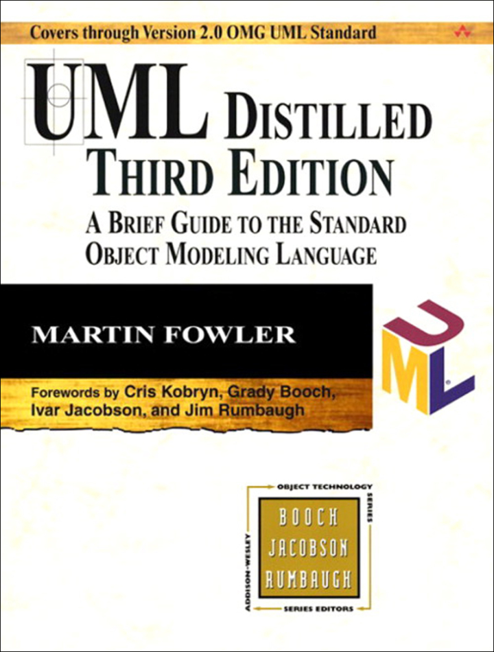 UML Distilled: A Brief Guide to the Standard Object Modeling Language, 3rd edition