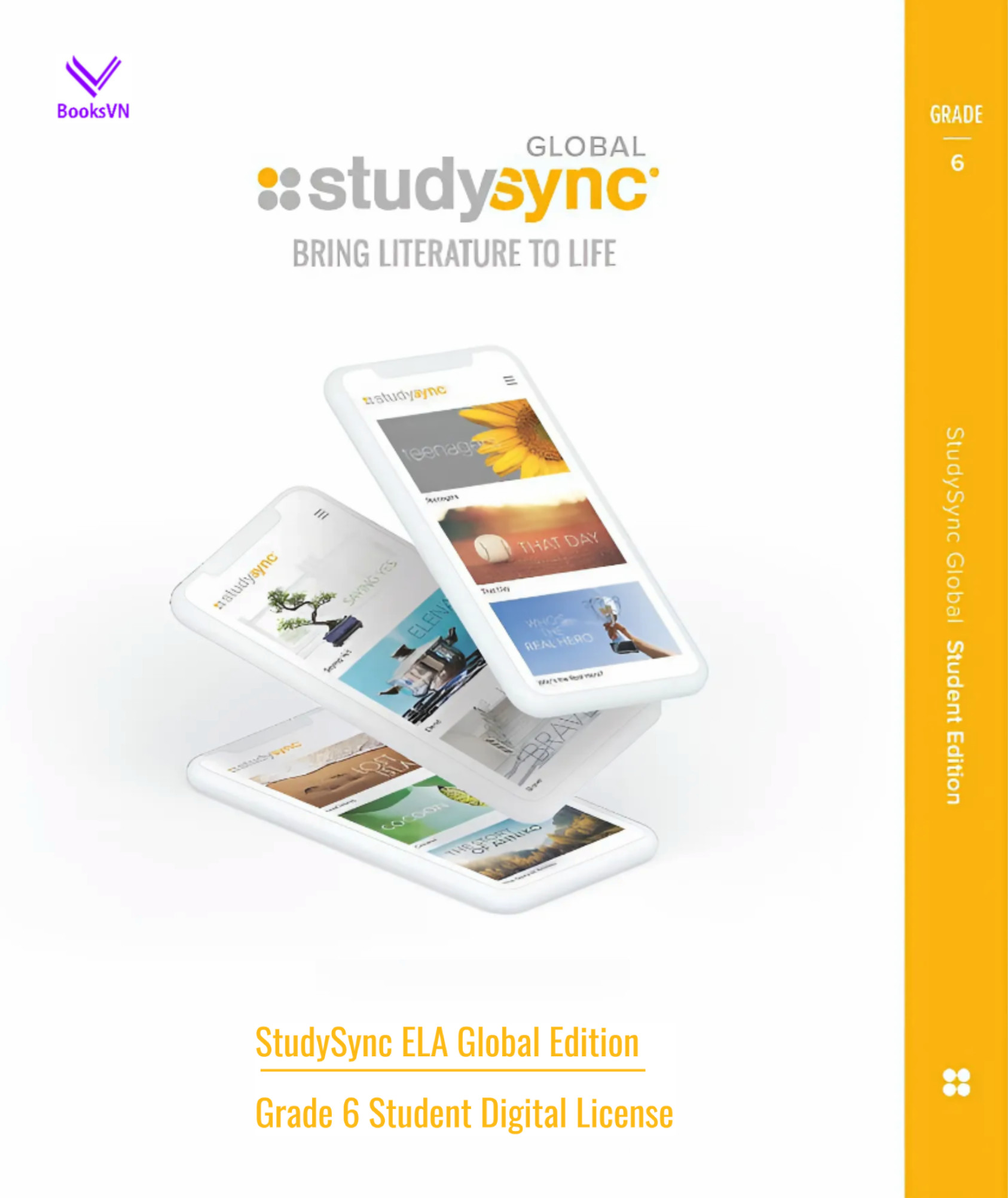 Grade 6 StudySync ELA Global  Edition: 1-year Student Digital License
