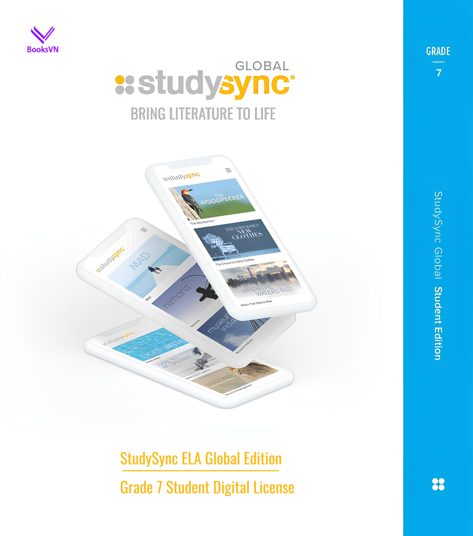 Grade 7 StudySync ELA Global Edition: 1-year Student Digital License