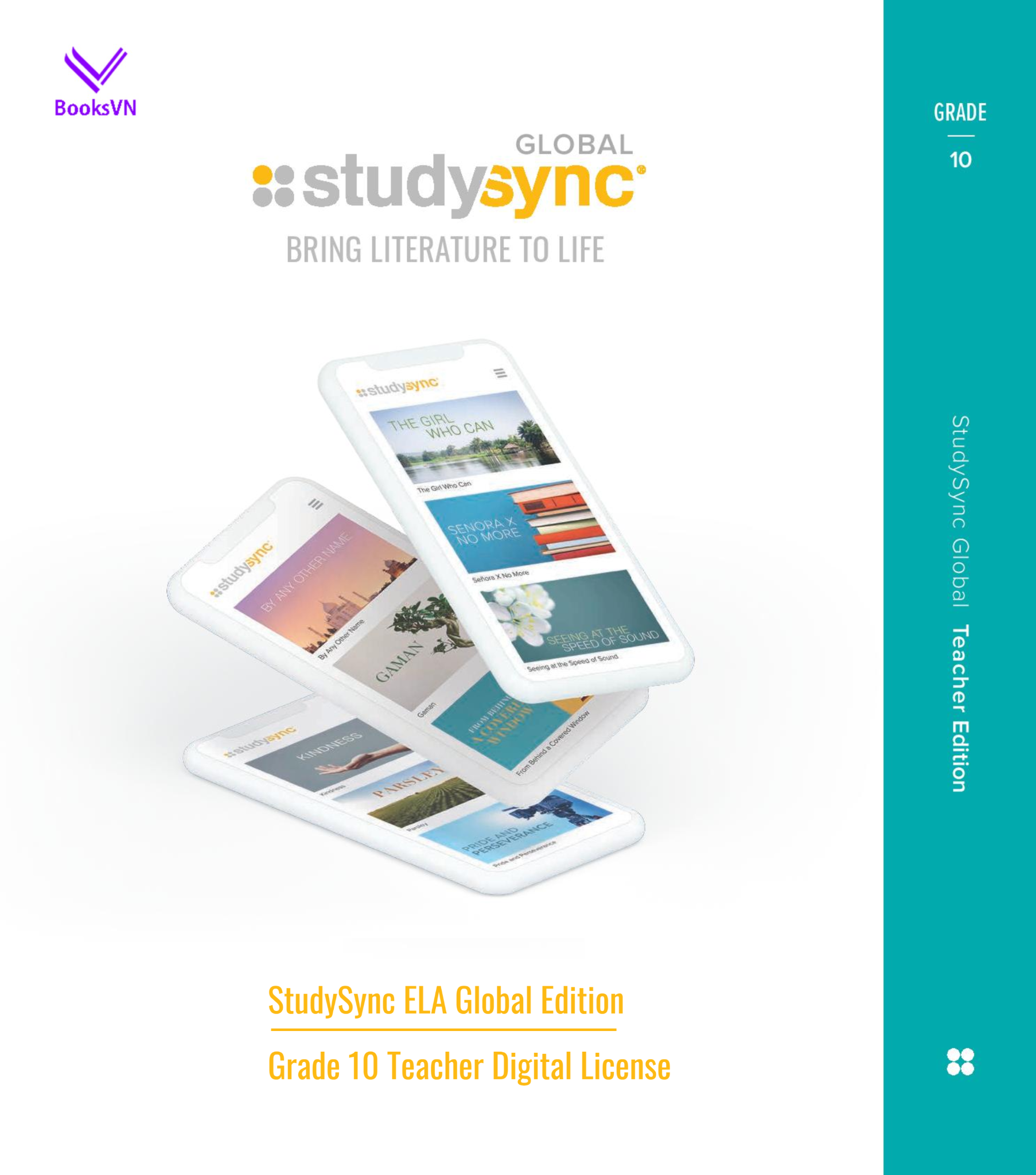 Grade 10 StudySync ELA Global Edition: 1-year Teacher Digital License